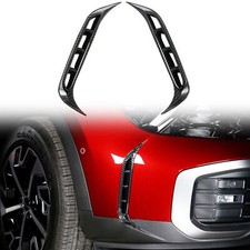 2PC Fibra de Carbono Look Frente Fog Lamp Fog Light Stripe Trim Para 2023 Kia Sportage comprar usado  Enviando para Brazil