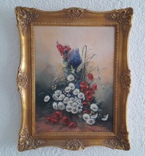 öl bild blumen gebraucht kaufen  Fellbach