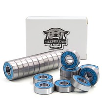 Premium 20 peças 608rs rolamentos rolamentos de skate rolamento de aço cromado Longboa... comprar usado  Enviando para Brazil