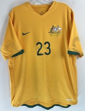 Camiseta masculina RARA Nike Mark Bresciano #23 Austrália Socceroos 2006 tamanho grande comprar usado  Enviando para Brazil