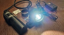 Luz Mono 12 vatios LED V2.0 bote de luz con anillo de montaje de repuesto buceo segunda mano  Embacar hacia Mexico