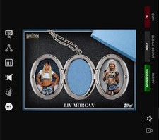 Usado, RELÍQUIA DIGITAL Topps WWE Slam 25 - EVOLUTION THEN & NOW MAT Azul - LIV MORGAN comprar usado  Enviando para Brazil