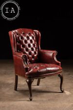 Vintage tufted leather for sale  Dekalb