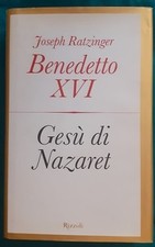Gesu nazaret ratzinger usato  Italia
