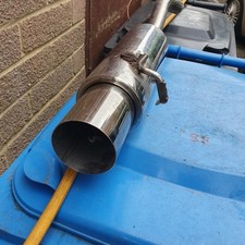 Stainless steel exhaust for sale  POOLE