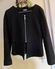 Jacke schwarz bouclé gebraucht kaufen  Köln