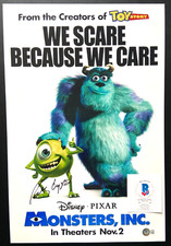 BILLY CRISTAL ASSINADO MONSTERS INC 12X18 FILME PÔSTER FOTO MIKE WAZOWSKI BAS, usado comprar usado  Enviando para Brazil