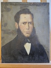Peinture toile portrait d'occasion  Barr
