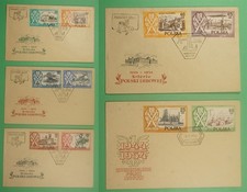 1954 poland fdc for sale  Vancouver
