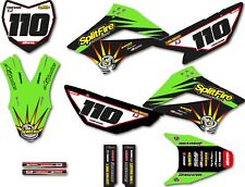 Usado, Kit de adesivos Kawasaki KLX 110 2010 - 2023 completo personalizado estilo Rythm kit de adesivos comprar usado  Enviando para Brazil
