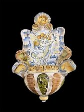 Acquasantiera ceramica dipinta usato  Torchiarolo