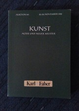 Karl faber auktion gebraucht kaufen  Deutschland