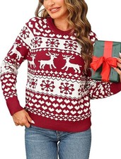 Leversic christmas sweater for sale  SALFORD