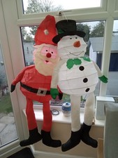 Father christmas snowman for sale  HAVANT