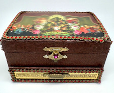 Usado, Colecionáveis de decoração para casa caixa de música colorida de madeira por Michal Negrin #1# comprar usado  Enviando para Brazil