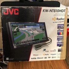 Receptor estéreo no painel JVC 7" tela Bluetooth DVD tela sensível ao toque carro KW-NT810HDT comprar usado  Enviando para Brazil