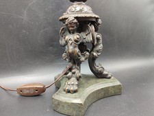 Bronzo antico lampada usato  Milano