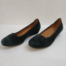 Gabor black shoes for sale  ROMFORD
