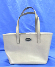 MICHAEL KORS FULTON Saffiano Couro JET SET Cinza Bolsa de Viagem Bolsa/Bolsa de Viagem comprar usado  Enviando para Brazil