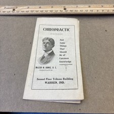 Antique chiropractic medical for sale  Vernon Rockville