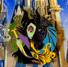 Maleficent fantasy pin for sale  Cocoa