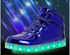Blue led shoes for sale  PETERSFIELD