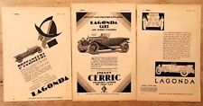 Lagonda cars 1920s for sale  SHERINGHAM