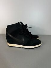 Tênis Nike Dunk Sky Hi salto cunha preto feminino EUA 6 Reino Unido 3,5 EUR 36,5 comprar usado  Enviando para Brazil