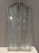 Pair antique leaded for sale  Wautoma