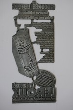 Ancienne plaque imprimerie d'occasion  Calais