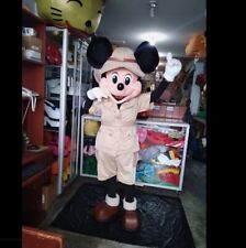 Fantasia de mascote safári Mickey Mouse personagem festa evento aniversário Halloween crianças comprar usado  Enviando para Brazil