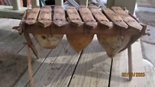 Autêntico Xilofone Africano Balafon 8 Tons em Cabaça Ressonadores - Feito à Mão, usado comprar usado  Enviando para Brazil