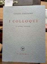 Guido gozzano colloqui usato  Vaiano Cremasco