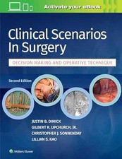 Clinical Scenarios in Surgery - Hardcover, by Dimick MD Justin B.; - Good comprar usado  Enviando para Brazil