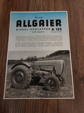 Riginal prospekt allgaier gebraucht kaufen  Bayreuth