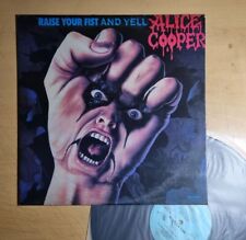 VG+ / Alice Cooper - Raise Your Fist and Yell / Korea 12" LP Vinyl Rare Back CVR comprar usado  Enviando para Brazil