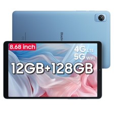 Używany, Blackview Tab 60 4G Tablet 8,68 cala Android 13 12GB + 128GB 6050mAh Widevine L1 na sprzedaż  Wysyłka do Poland