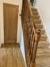 Bannisters newel posts for sale  SOLIHULL