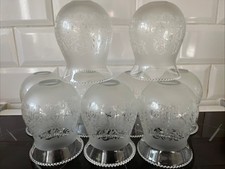 Vintage glass lamp for sale  BOLTON