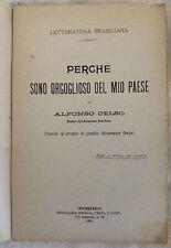 Usado, Alfonso Celso. Try Are Proud Of My Country Brasil Brasil 1903 comprar usado  Enviando para Brazil