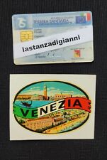 Venezia souvenir decalcomania usato  Messina