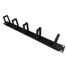 2X(1U 19--Rack, Fünf Ringe, Abnehmbarer Wire-Manager-Rahmen, 1 Stück E2W1) gebraucht kaufen  Versand nach Germany