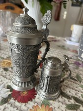 Zinnkrüge konvolut zinn gebraucht kaufen  Hünfelden