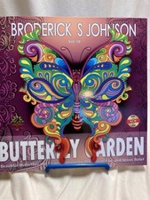 Adult Coloring Book Stress Relieving Animal Designs Butterfly Garden comprar usado  Enviando para Brazil