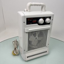 Aquecedor elétrico portátil Honeywell Heat Giant HZ-2114 metal com termostato testado, usado comprar usado  Enviando para Brazil