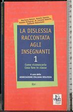 Dislessia raccontata agli usato  Ariccia