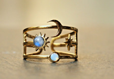 Damen ring mondstein gebraucht kaufen  Berlin