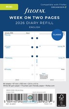 Filofax 2026 mini for sale  HITCHIN