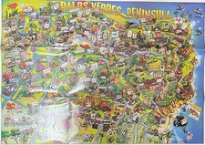 Cartoon map palos for sale  Redondo Beach