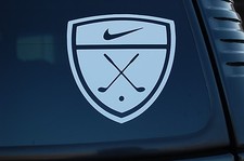 Adesivo de vinil Nike Golf Crest carrinho de golfe janela do carro escolha o tamanho (V411) comprar usado  Enviando para Brazil